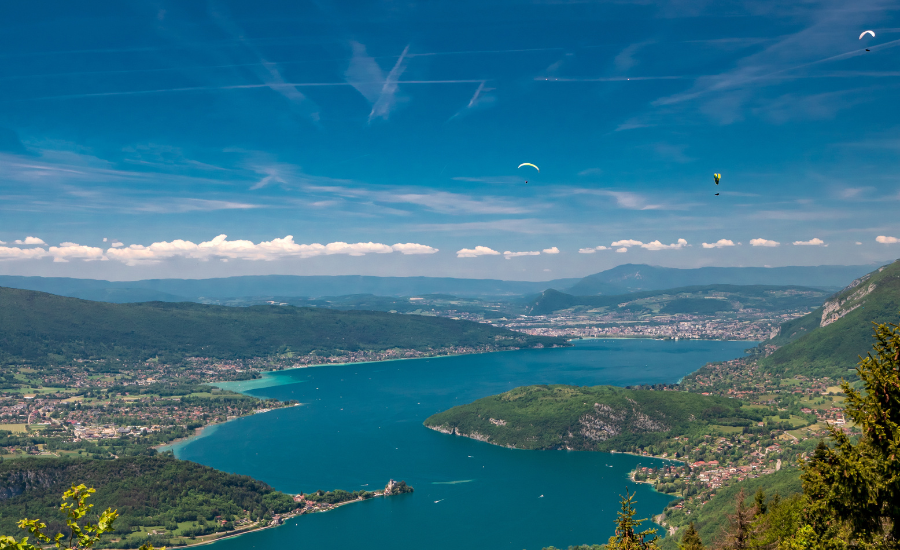 Annecy from the sky
