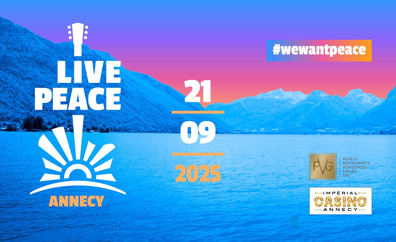 Live Peace Annecy... événement solidaire gratuit