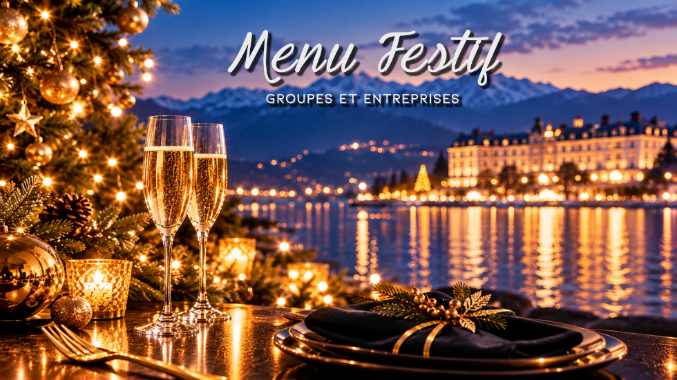 Menu de fin d'Année Groupes et Entreprises